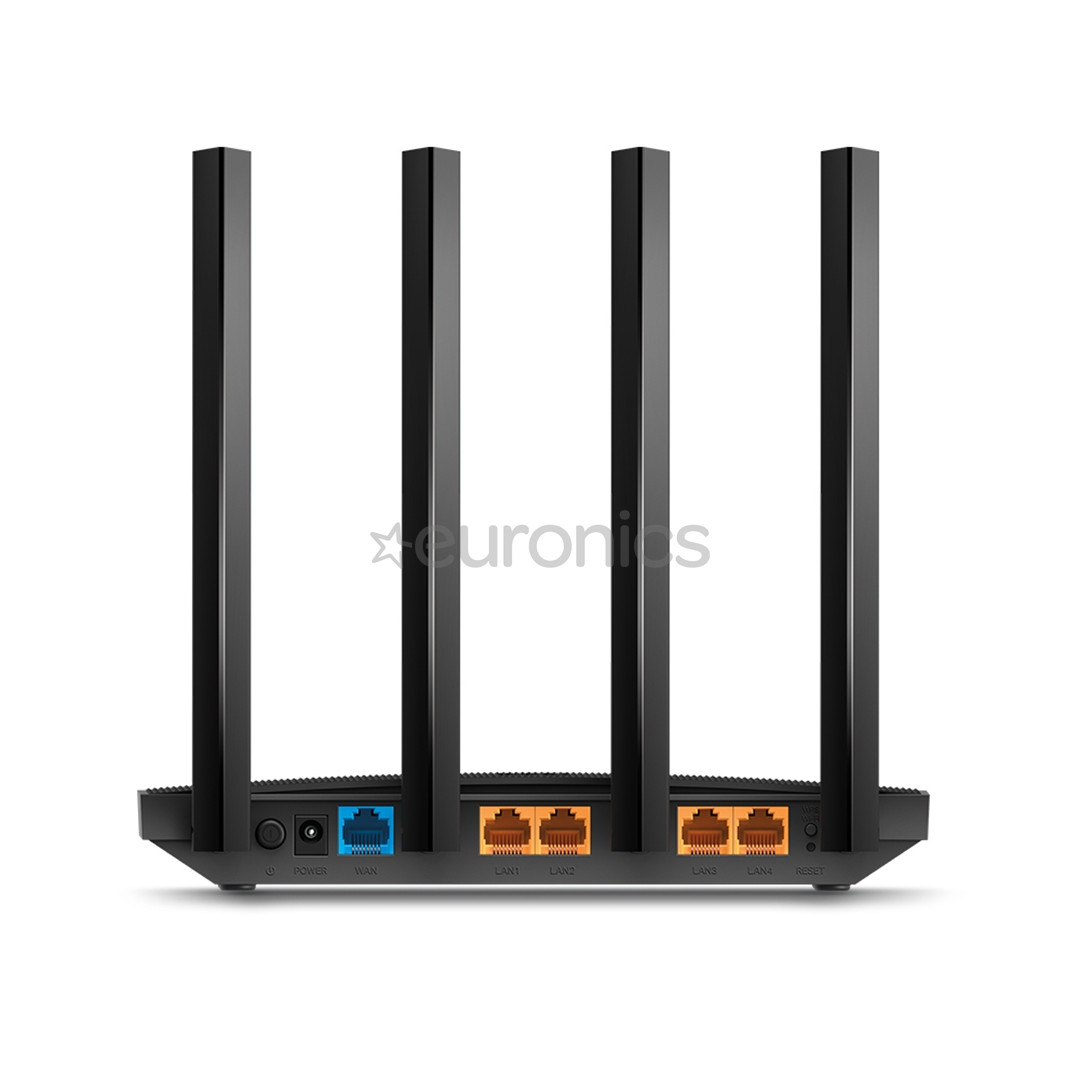 TP-Link Archer C6U, черный - WiFi-роутер