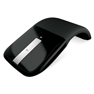 Microsoft Arc Touch, must - Juhtmevaba optiline hiir