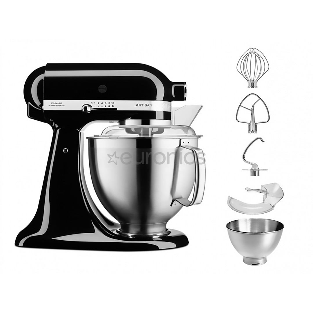 KitchenAid Artisan Exclusive, 4.8 L, 300 W, black - Mixer