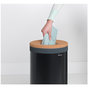 Laundry bin with cork lid Brabantia 35 L