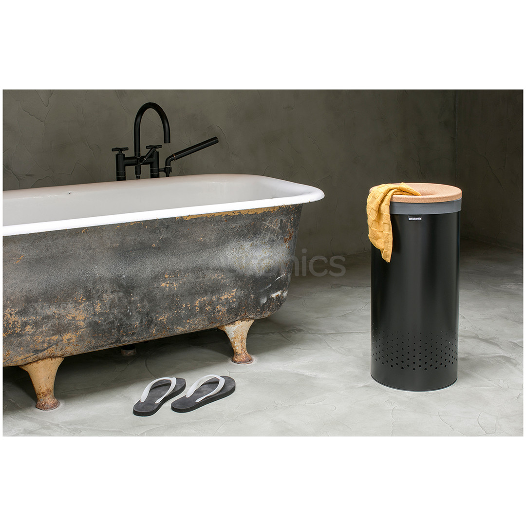 Pesukorv korkkaanega Brabantia 35 L