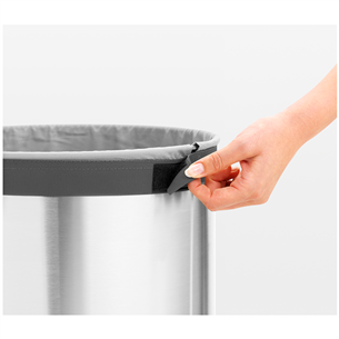 Laundry bin with metal lid Brabantia 35 L