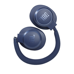 JBL Live 660, sinine - Juhtmevabad üle kõrva kõrvaklapid