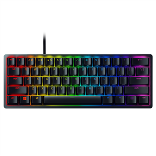 Razer Huntsman Mini Razer Red Switch, SWE, must - Mehaaniline klaviatuur RZ03-03391300-R3N1