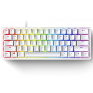 Razer Huntsman Mini Mercury Ed. Razer Red Switch, SWE, white - Mechanical Keyboard