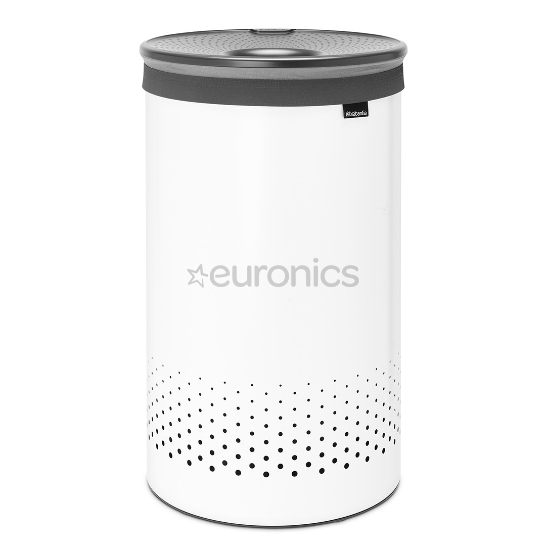 Laundry bin with plastic lid Brabantia 60 L