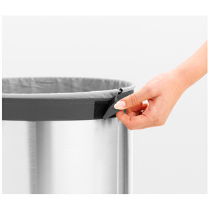 Корзина для белья с пластиковой крышкой Brabantia (60 л)