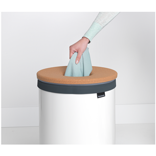 Laundry bin with cork lid Brabantia 60 L