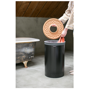 Laundry bin with cork lid Brabantia 60 L