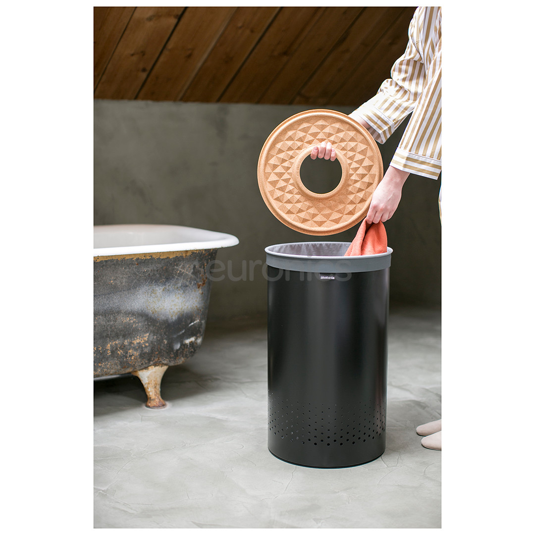 Pesukorv korkkaanega Brabantia 60 L