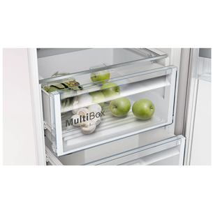 Bosch, 286 L, height 178 cm - Built-in Refrigerator