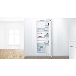 Bosch, 286 L, height 178 cm - Built-in Refrigerator