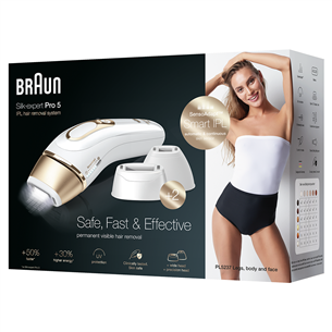 Fotoepilaator Braun Silk-expert Pro 5 + Venus Extra Smooth + Kosmeetikakott