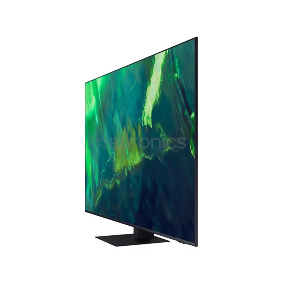 Samsung QLED 4K UHD, 65'', central stand, black - TV