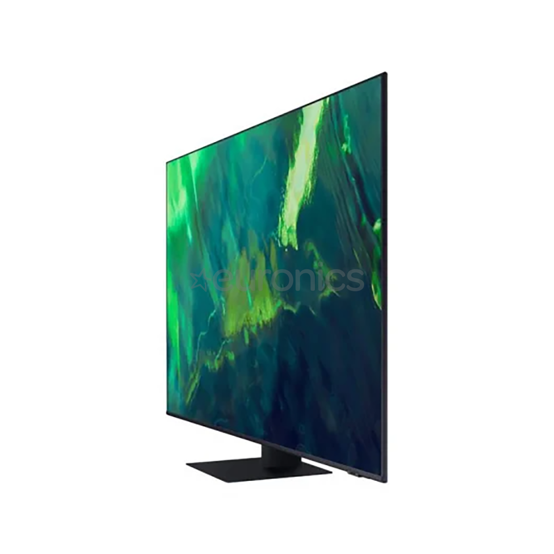 Samsung QLED 4K UHD, 65'', центральная подставка, черный - Телевизор