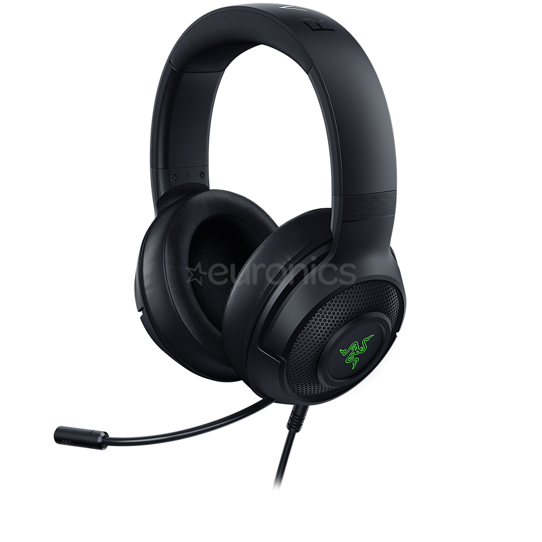 Razer Kraken V3 X, must - Mänguri peakomplekt