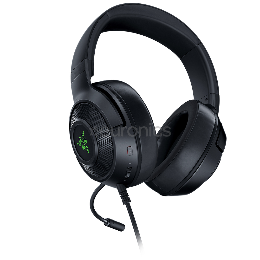 Razer Kraken V3 X, must - Mänguri peakomplekt