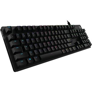 Logitech G512, GX Blue, SWE, black - Mechanical Keyboard