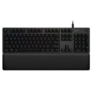 Logitech G513 Carbon Lightsynch, GX Blue, SWE, must - Mehaaniline klaviatuur