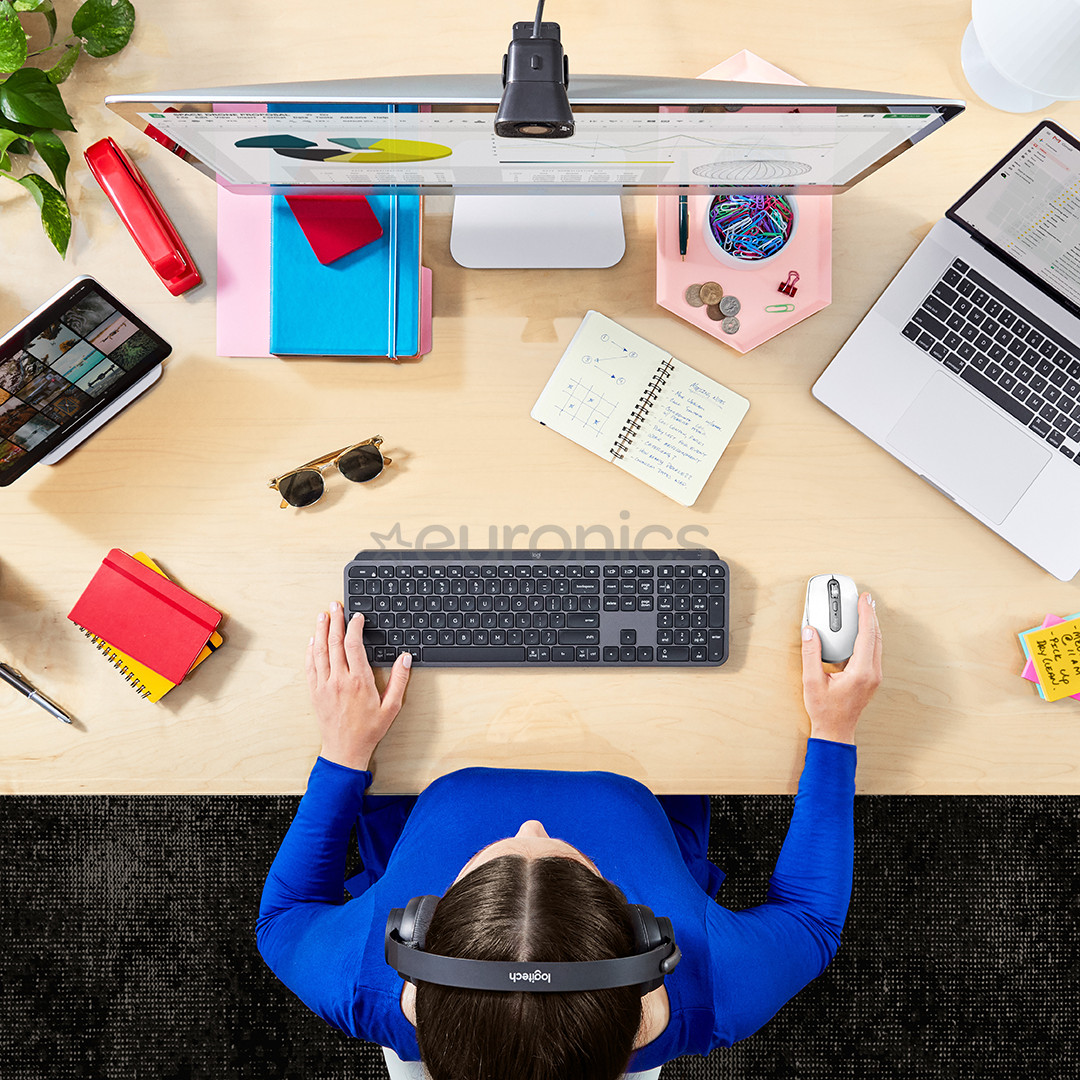 Logitech MX Anywhere 3, серый - Беспроводная лазерная мышь для Mac