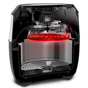 Tefal Easy Fry Deluxe XXL, 1700 W, black/inox - Air Fryer