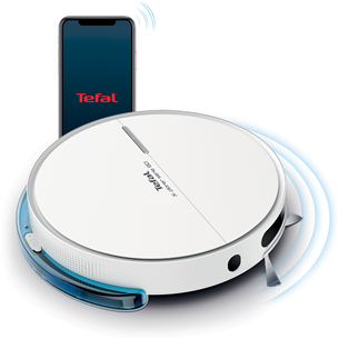 Tefal X-plorer Serie 60 Allergy care, vacuuming and mopping, white - Robot vacuum cleaner