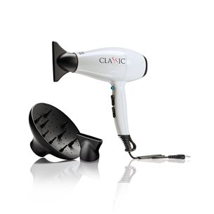 GA.MA Classic, 2200 W, black/white - Hair dryer SH2516