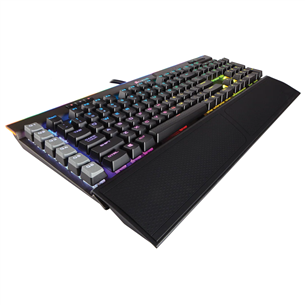 Corsair K95 RGB Platinum Cherry MX Speed, ENG, must - Klaviatuur