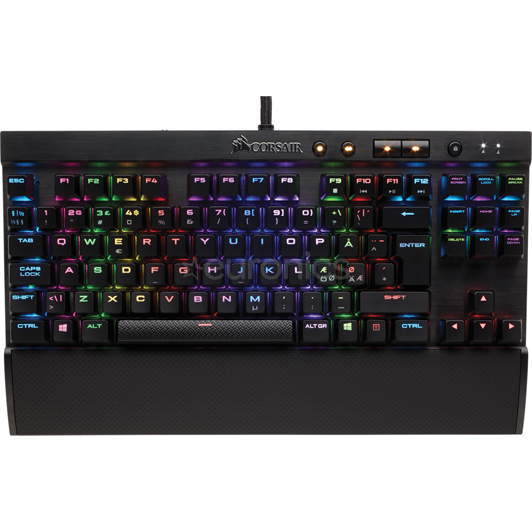 Клавиатура Corsair K65 LUX TKL RGB Cherry MX Red (ENG)