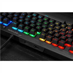 Corsair K65 LUX TKL RGB Cherry MX Red, ENG, black - Keyboard