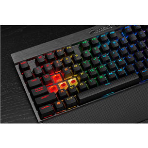 Corsair K65 LUX TKL RGB Cherry MX Red, ENG, black - Keyboard