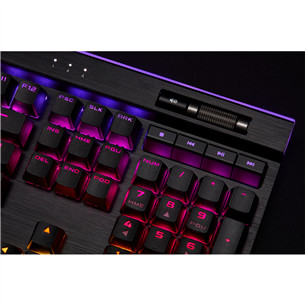 Corsair K95 Platinum XT Cherry MX Speed Silver, ENG, черный - Механическая клавиатура