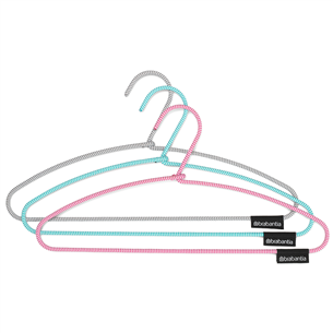 Soft touch clothes hangers Brabantia set of 3