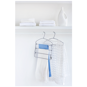 Brabantia, grey - Soft touch trouser hanger