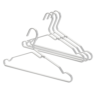 Brabantia, 4 pieces, silver - Clothes hanger set