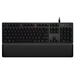 Logitech G513 Carbon Lightsync, GX Brown, SWE, must - Mehaaniline klaviatuur
