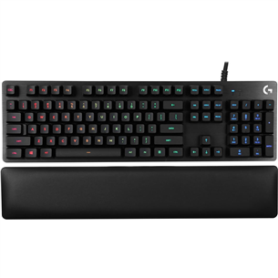 Logitech G513 Carbon Lightsync, GX Brown, SWE, must - Mehaaniline klaviatuur