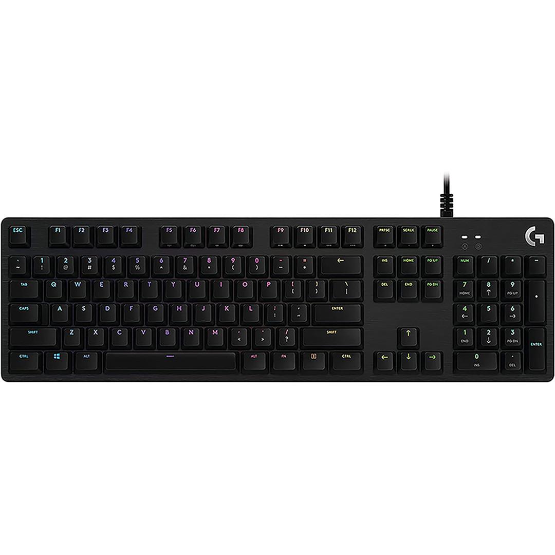 Logitech G512 Carbon Lightsync, GX Red, SWE, black - Mechanical Keyboard
