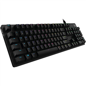 Logitech G512 Carbon Lightsync, GX Red, SWE, black - Mechanical Keyboard