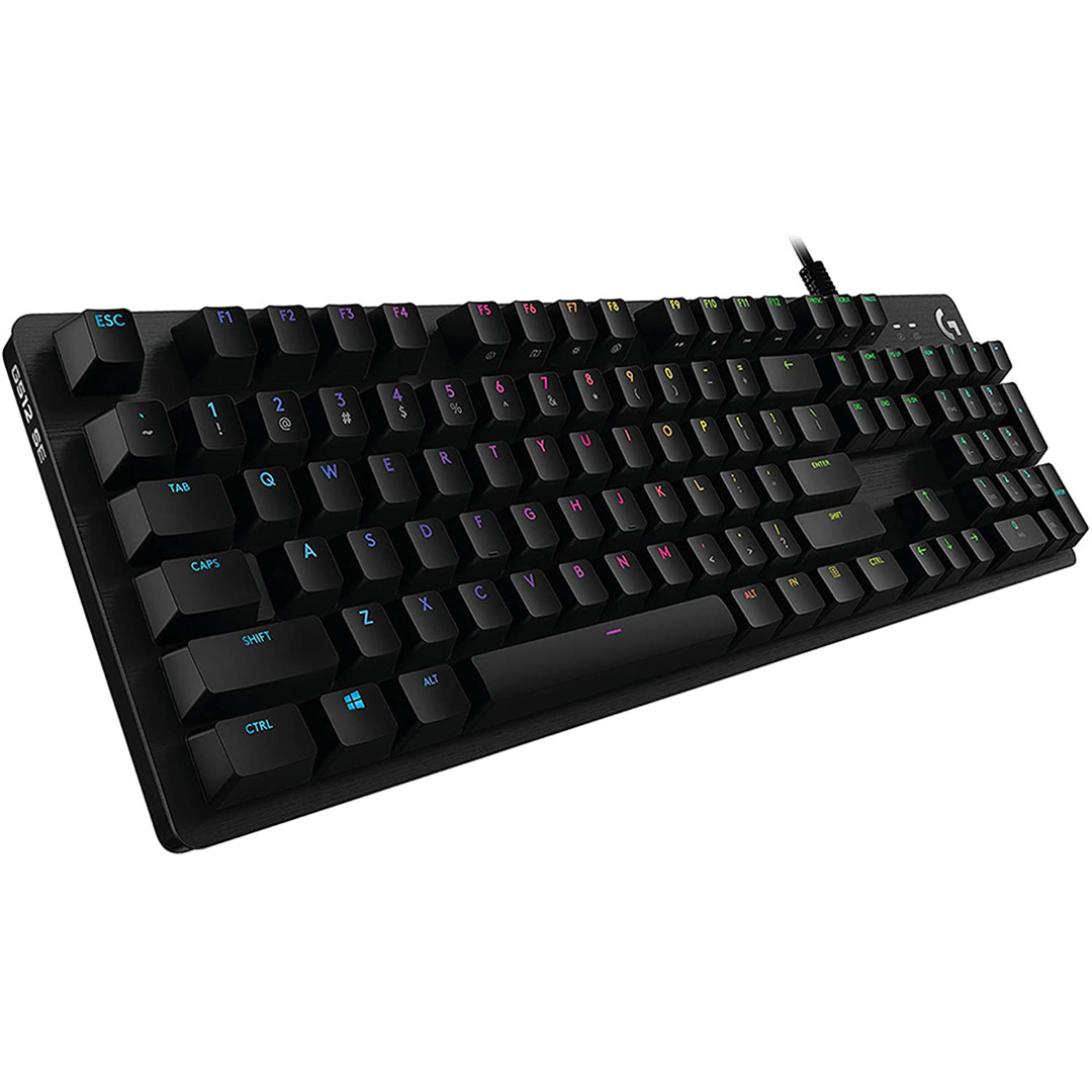 Logitech G512 Carbon Lightsync, GX Red, SWE, black - Mechanical Keyboard