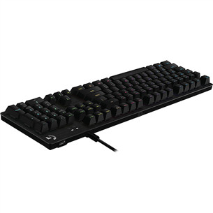 Logitech G512 Carbon Lightsync, GX Red, SWE, black - Mechanical Keyboard