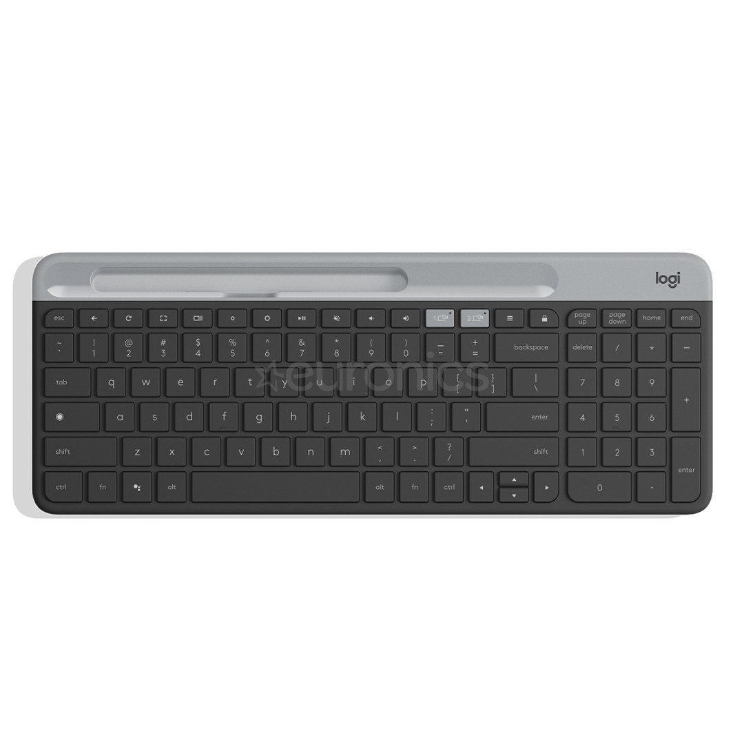 Logitech K580, SWE, hall - Juhtmevaba klaviatuur
