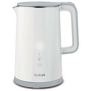 Tefal Sense, 1,5 L, reguleeritav temperatuur, valge - Veekeetja