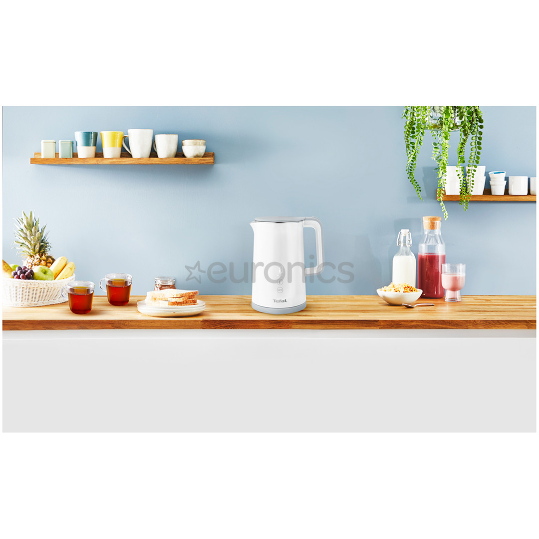 Tefal Sense, 1.5 L, variable thermostat, white - Kettle