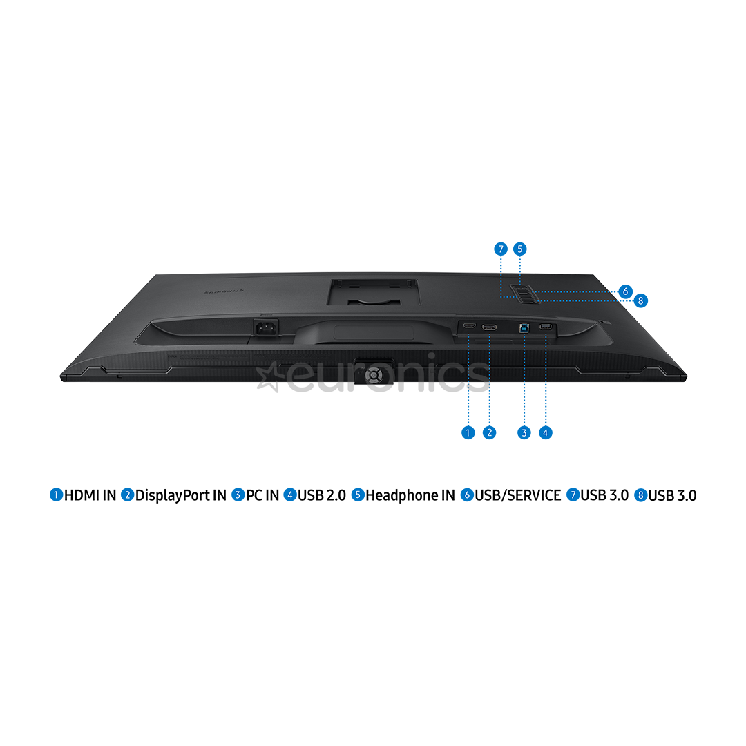 32" Ultra HD LED VA Monitor Samsung S80A