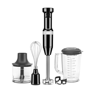 KitchenAid, 180 W, black - Hand blender 5KHBV83EOB