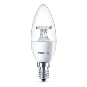 Свечевидная светодиодная лампа Philips (E14, 40 Вт, 470 лм)