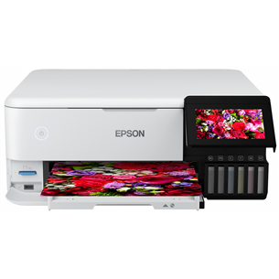 Epson EcoTank L8160, WiFi, LAN, valge - Multifunktsionaalne värvi-tindiprinter/fotoprinter C11CJ20402
