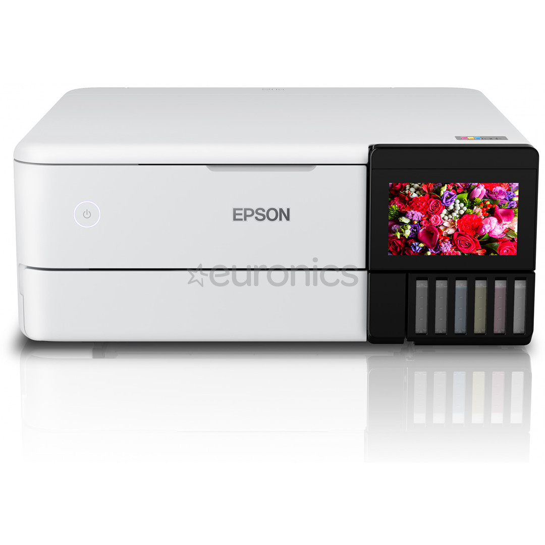 Epson EcoTank L8160, WiFi, LAN, valge - Multifunktsionaalne värvi-tindiprinter/fotoprinter