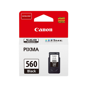 Canon PG-560, must - Tindikassett